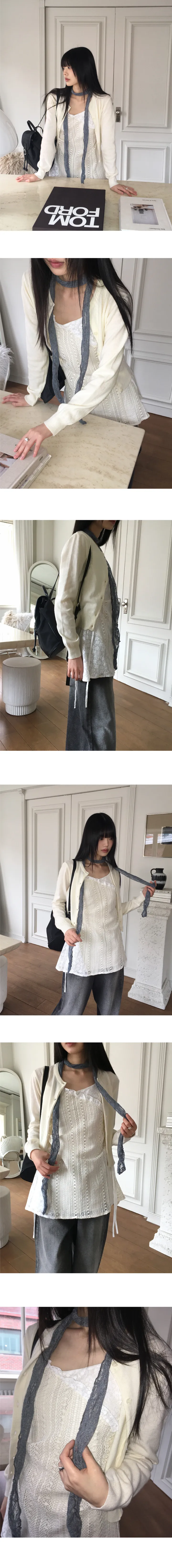 [울/캐시미어] 넬리 베이직 라운드 가디건 상세 이미지 9