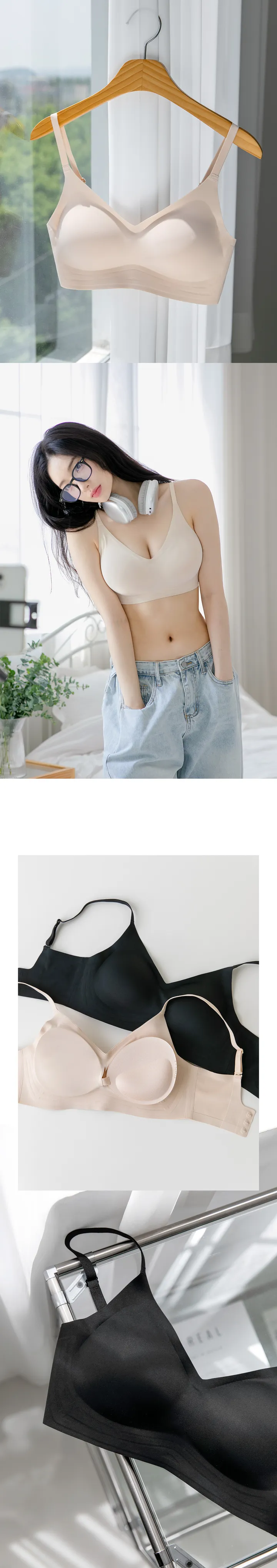 볼륨장인 뽕브라몰 자체제작💖 마이스킨 브라 상세 이미지 36