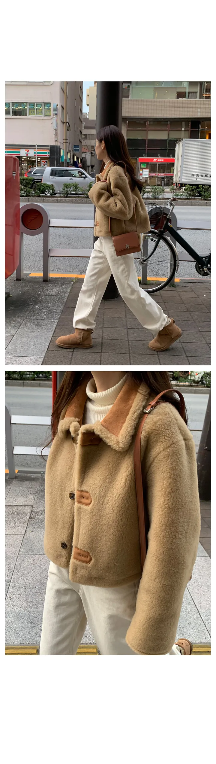[RE:MOMENT] made. 템즈 프리미엄 리버시블 무스탕 2color! 상세 이미지 18