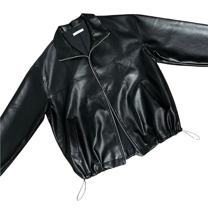 balloon leather jacket! 2col 상세 이미지 18