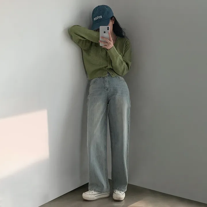 [원단좋아요🤎/연그레이 당일출고!] 자체제작 #크치Made 욜로 포켓 어텀 니트 크롭 올드머니 가디건 - cd 상세 이미지 36