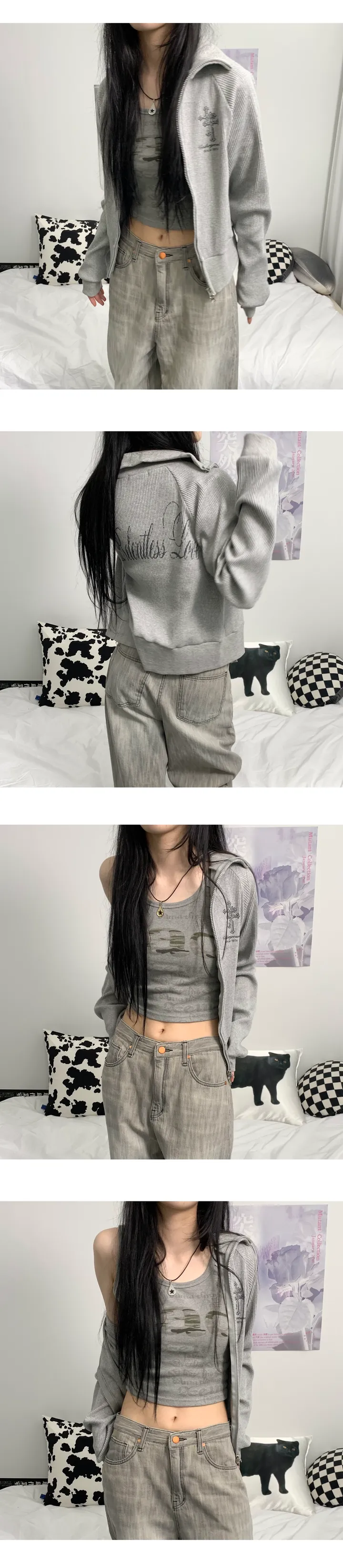 saint golgi zip-up (3color) 상세 이미지 17