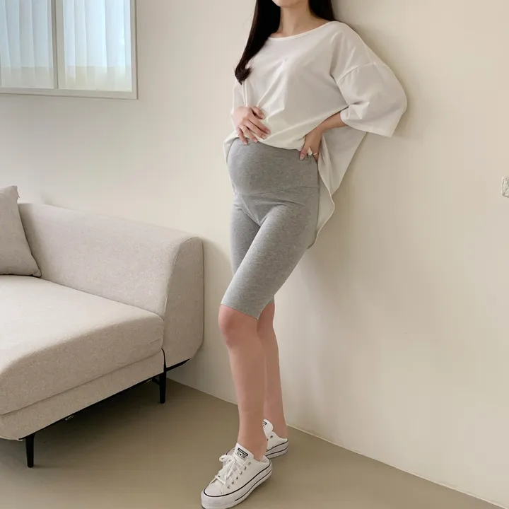 국내제작 5부 임산부레깅스 면 40수 상세 이미지 26