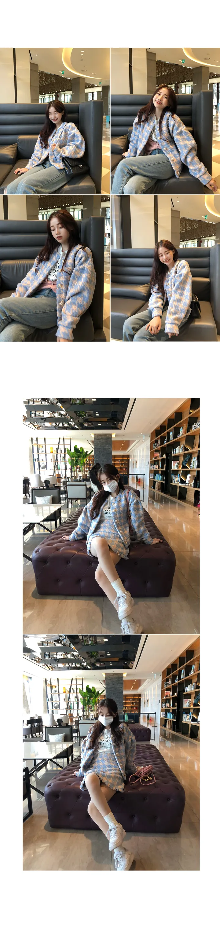 주문폭주[MADE] black pink tweed - set 상세 이미지 15