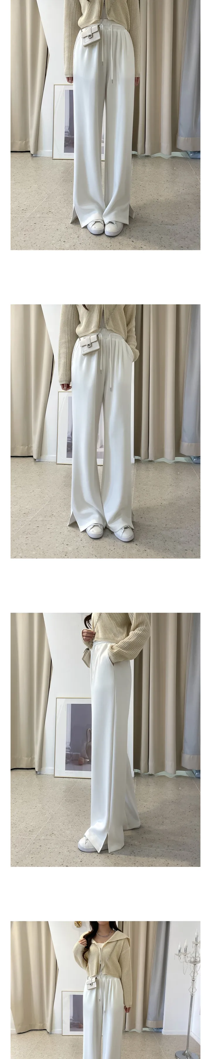 [숏/롱 ❣️원단미침❣️] 쿠디보 와이드 팬츠 상세 이미지 40