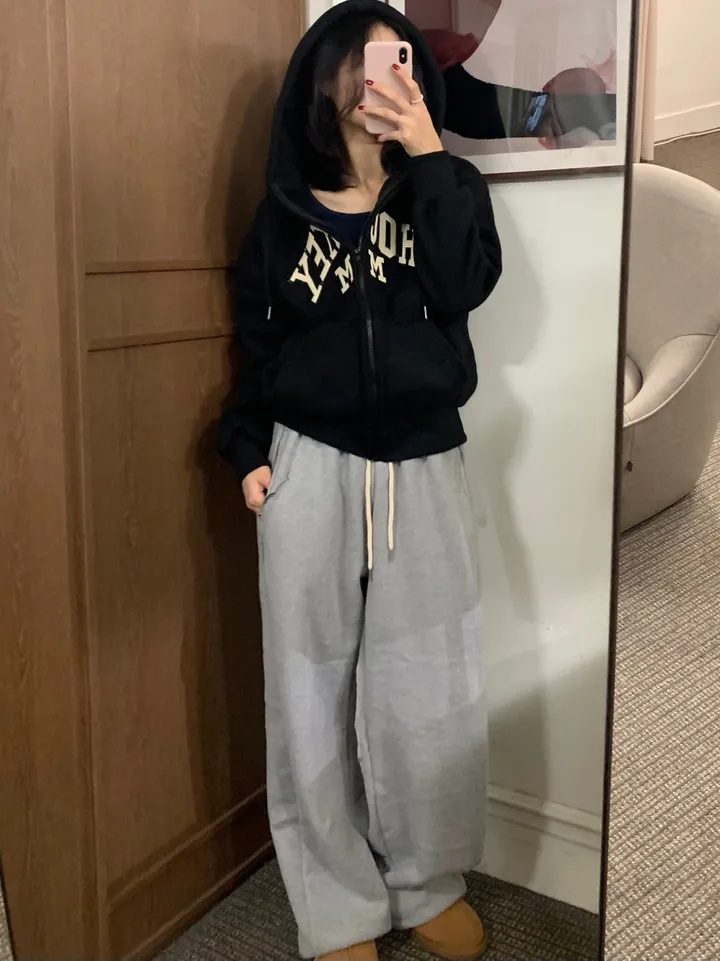 *양기모/핏보장* 하키 기모 후드집업 (2color) 상세 이미지 23