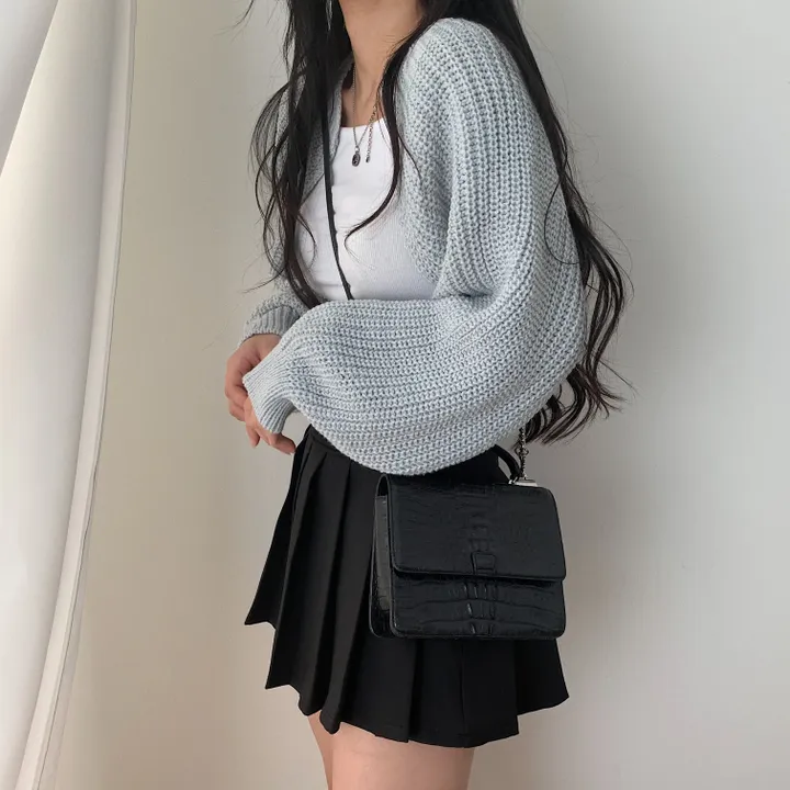가을 두께감! 하찌 볼레로 크롭 니트가디건;5col 상세 이미지 31