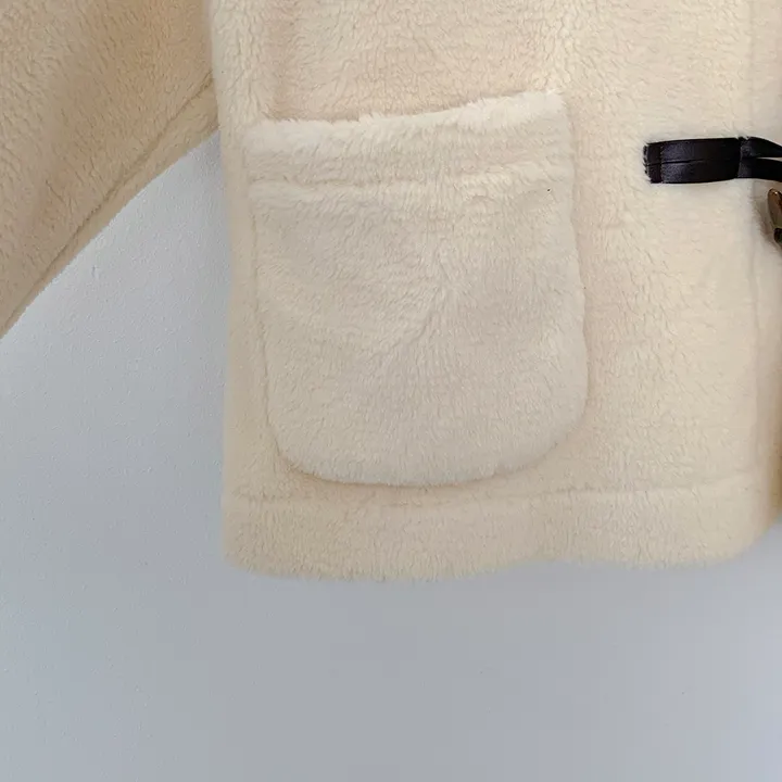 [귀여움/아방핏🧸] 도톰포근~ 양털 뽀글이 떡볶이 더플 자켓 테디베어 숏코트 상세 이미지 24