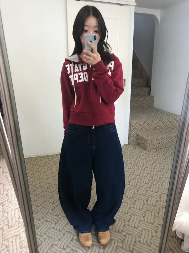 후드 포인트 패치 후드집업 상세 이미지 25