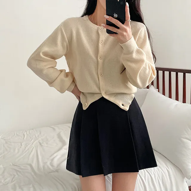 [~10컬러] 보노보노 크롭핏 단정해 니트가디건 상세 이미지 36