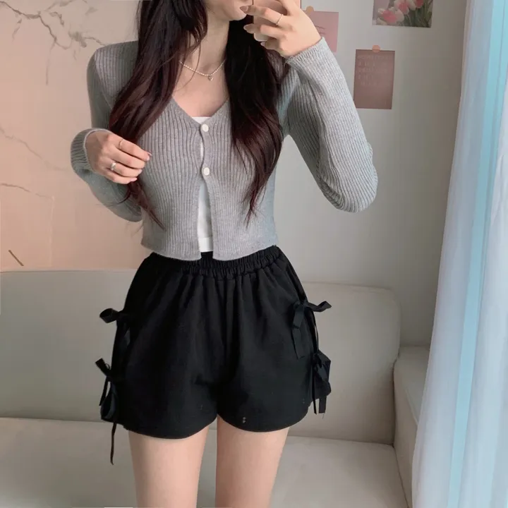 [반팔&긴팔 ver.] 💞꼬옥 소장 - 4계절 내내 활용! 데잇 투버튼 골지 가디건 상세 이미지 31