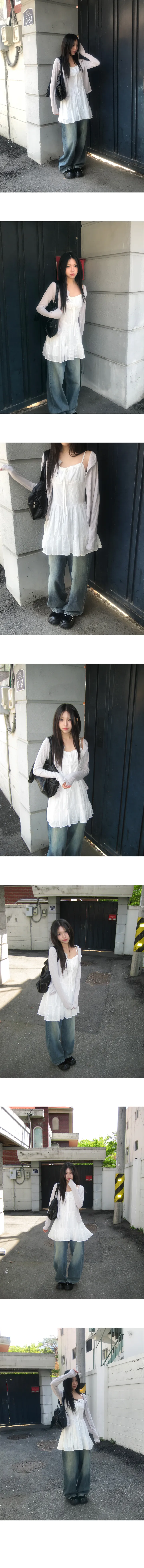 [빈티지🩶/퀄리티보장] 폴드 카라 골지 긴팔 가디건 상세 이미지 8