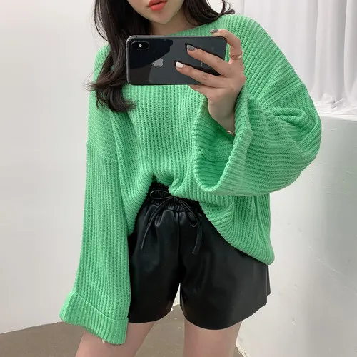 허리밴딩 레더 가죽 반바지 (2color) 상세 이미지 12