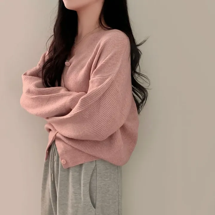 [인생가디건🤍]극여리 루즈핏 울 브이넥 니트 가디건 - 8color 상세 이미지 67