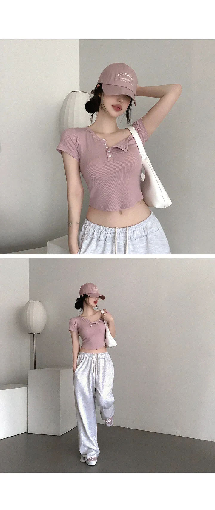 [만능코디/컬러예쁨!] T 레터링 빈티지 데일리 볼캡 봄모자 봄볼캡 봄신상 상세 이미지 6