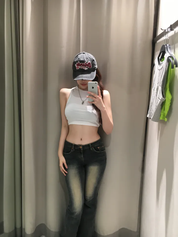 [감사할인🚀🩵new신상!✨] *닝닝st* 하입 올란도 자수 패치 빈티지 레터링 워싱 캡모자 3color - cap (소두효과,캡모자, y2k모자, 연예인핏, 소두핏) 상세 이미지 5
