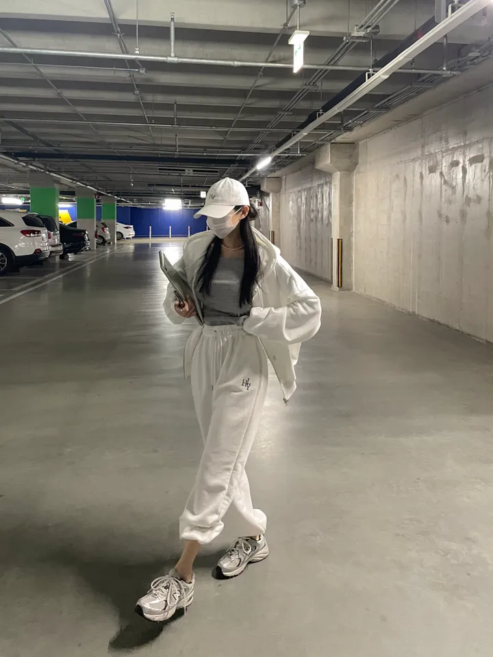 [8color/MADE] 하이퀄리티 웨하스 탄탄 와이드 조거팬츠 봄트레이닝 상세 이미지 28