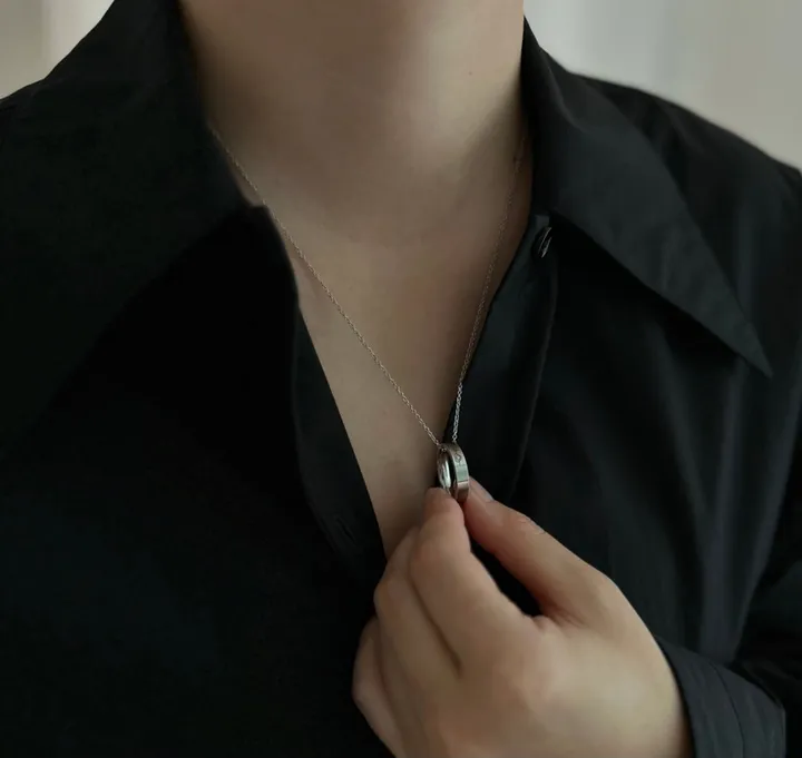 반지 증정💍[소아암 아동 후원] 써지컬스틸 학생 커플 우정 기부반지 상세 이미지 32