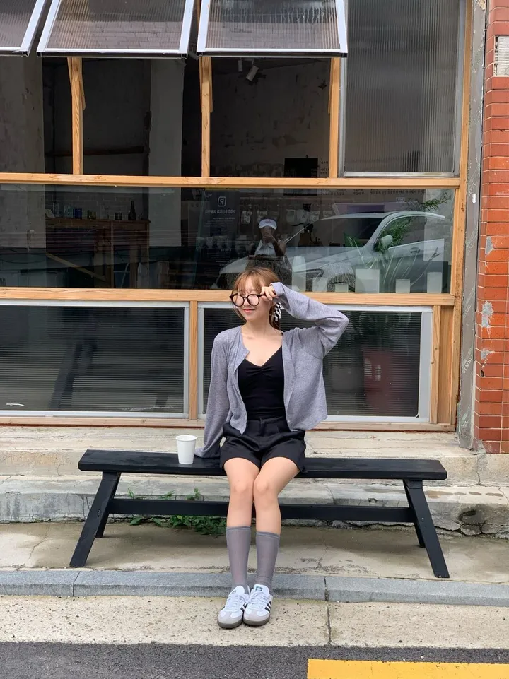 후기보장🔥 [팔뚝살제거핏🔥후기보장] 4계절진행 [여리핏] 콜로이드 보카시 찰랑 가디건 봄 여름 가을 루즈핏 4계절 라운드넥 긴팔 상세 이미지 11