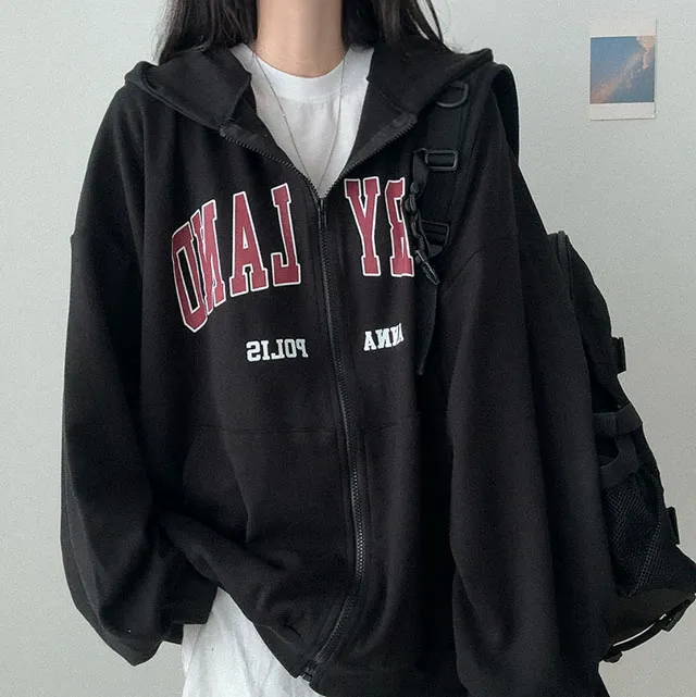 [박시핏!/간절기집업] 가을 메리 박시 후드집업 (4color) 상세 이미지 24