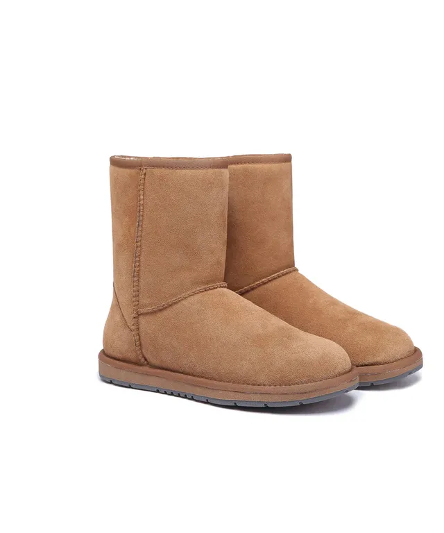 호주 어그 호주산 프리미엄 양가죽 방수 스웨이드 클래식 숏 양털부츠 15810