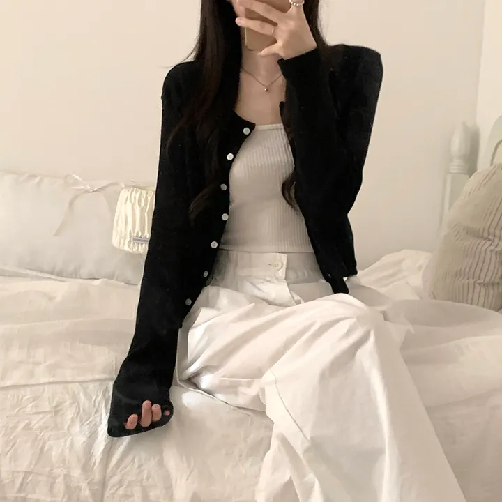 로로 펀칭 가디건 (8color) 상세 이미지 162