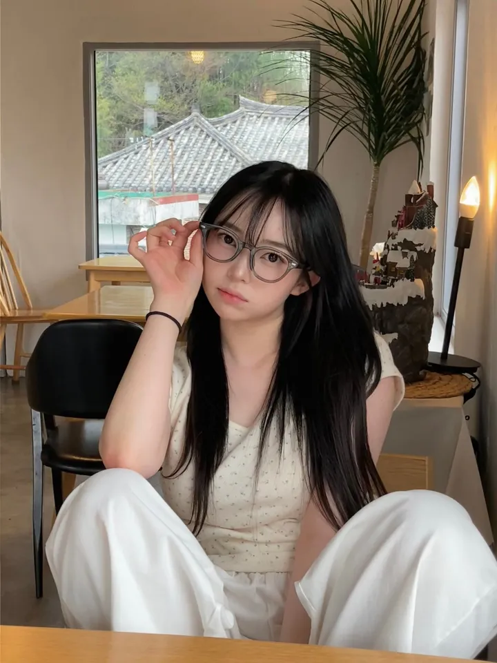 [중안부삭제/얼굴형보완] 긱시크 데일리 안경 상세 이미지 19