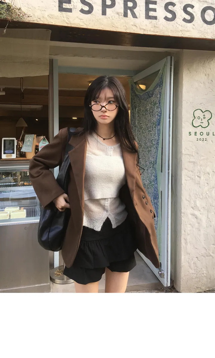 [스텐다드핏🤎] 스웨디 파우더 자켓 jk  - 3color 상세 이미지 4