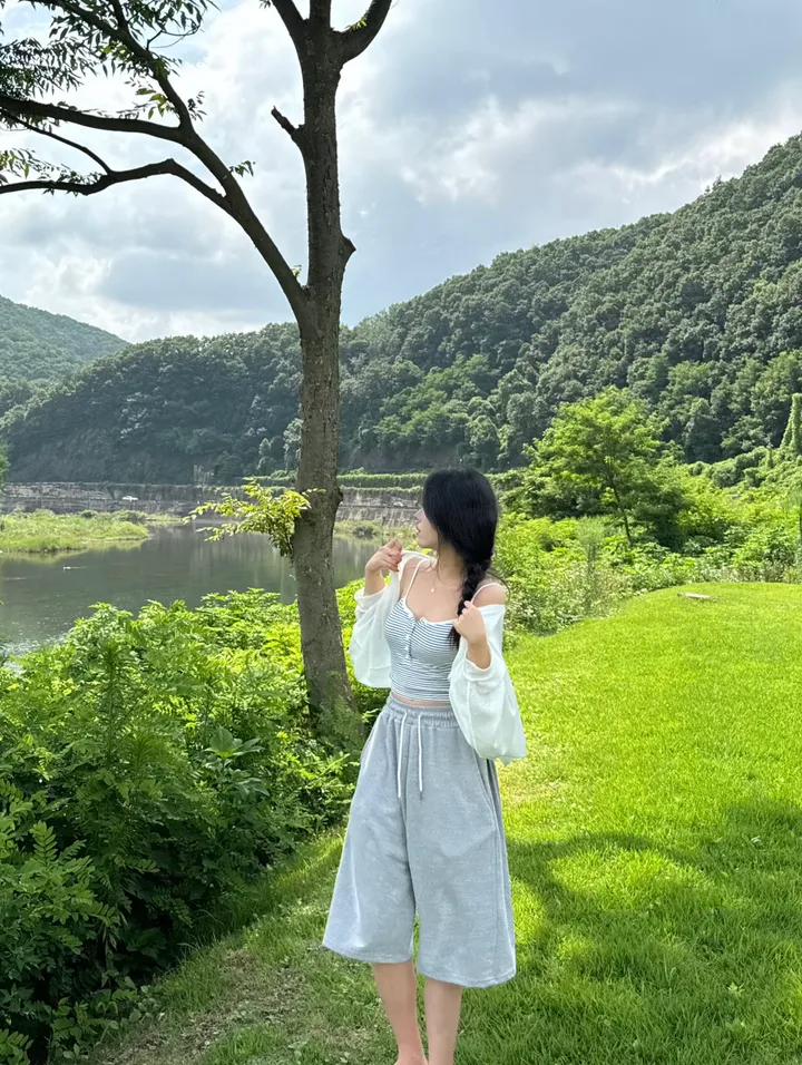 [단독진행🧺/빅사이즈가능!] 벌룬 썸머가디건 살안타템 시스루 볼레로 •간절기필수템✨ 상세 이미지 5