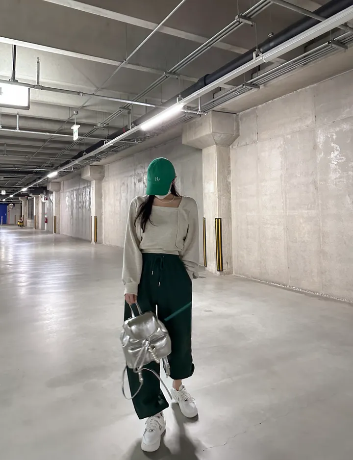 [8color/MADE] 하이퀄리티 웨하스 탄탄 와이드 조거팬츠 봄트레이닝 상세 이미지 140