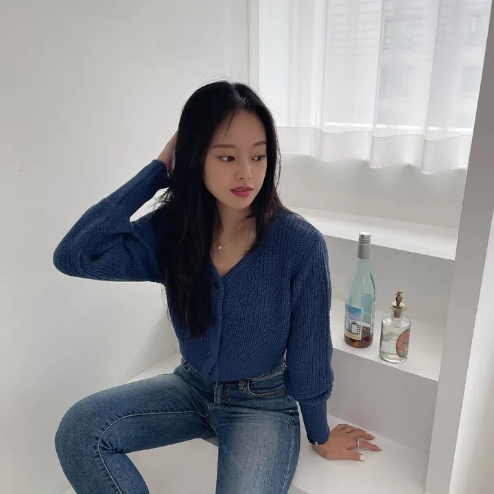 [best가디건✨]루나 하찌 크롭 브이넥 가디건 상세 이미지 45
