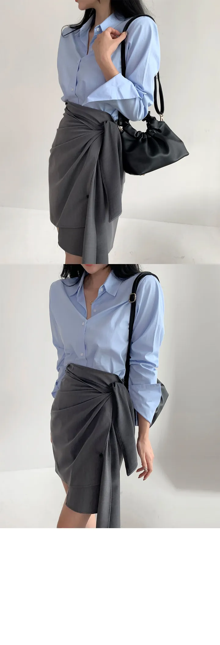 베이직무드 데일리 셔츠남방 상세 이미지 4