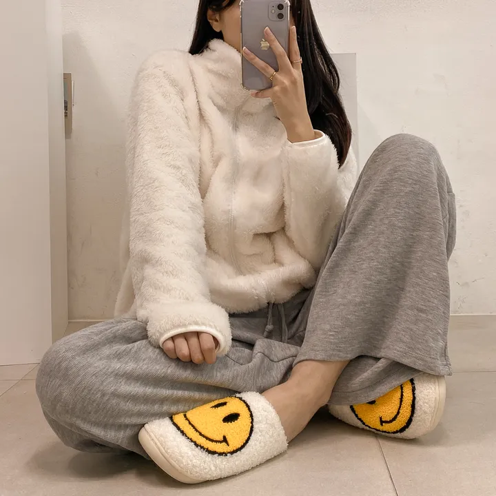 (💥강추템!! 보들보들촉감~💥) 따뜻 플리스 후리스 커플 포근 털 겨울 집업 (L~XL) 상세 이미지 42