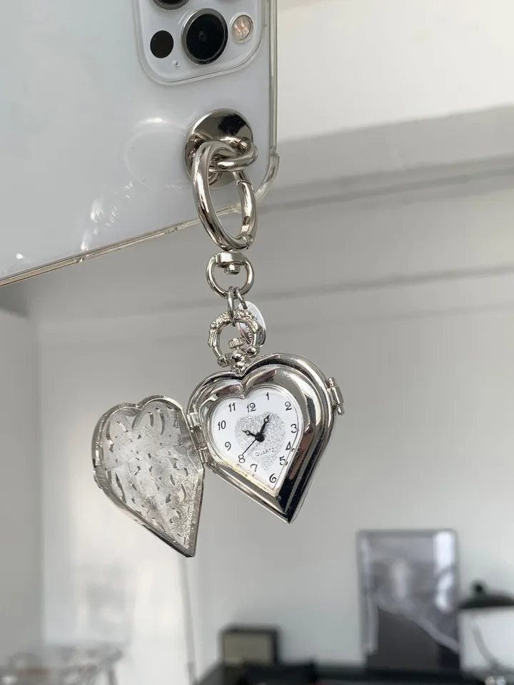 Ethereal Heart Watch Keychain 상세 이미지 9