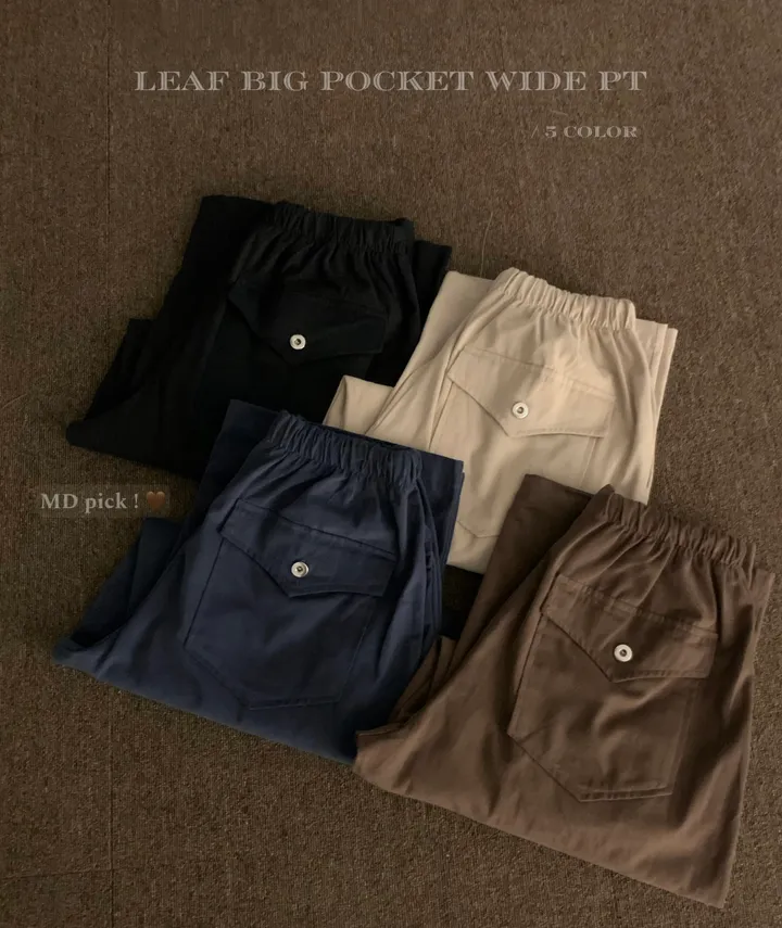 [*Big pocket] 리프 힙 포켓 pt - 5 color 상세 이미지 4