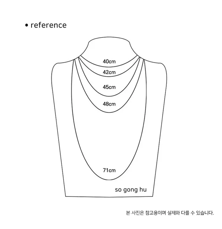 [당일출고/MD소장✨] 블랙 더블 십자가 레이어드 목걸이 🖤 상세 이미지 12