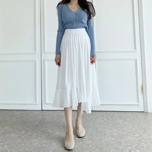[묶음할인] 소프트 촉감 브이넥 글램핏 골지 가디건 ﻿아이보리 베이지 블랙 연두 소라 핑크 연보라 와인 카키 겨자 에메랄드 개강룩 새내기룩 봄 벚꽃룩 꽃놀이룩 개강여신 상세 이미지 88