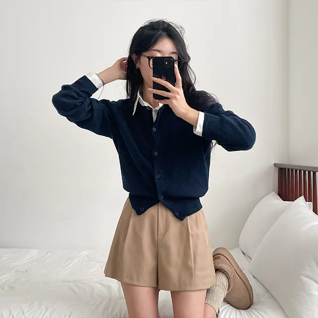 [~10컬러] 보노보노 크롭핏 단정해 니트가디건 상세 이미지 63
