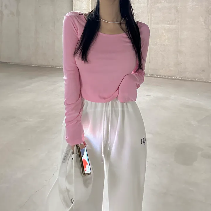 [8color/MADE] 하이퀄리티 웨하스 탄탄 와이드 조거팬츠 봄트레이닝 상세 이미지 7