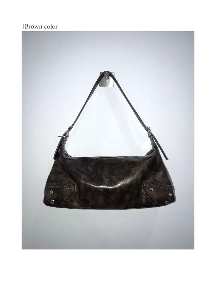 [당일발송/주문폭주]Vintage stud shoulder bag 상세 이미지 4