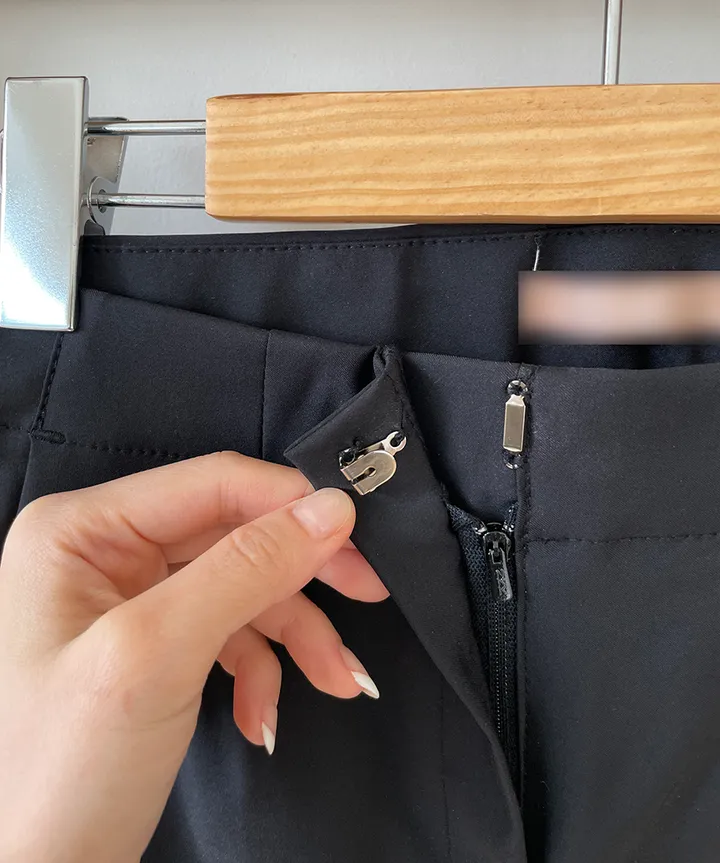 [55~77/일반,기모] 인생핏 슬림 일자 스키니핏 하이웨스트 스판 간절기 겨울 슬랙스 상세 이미지 61