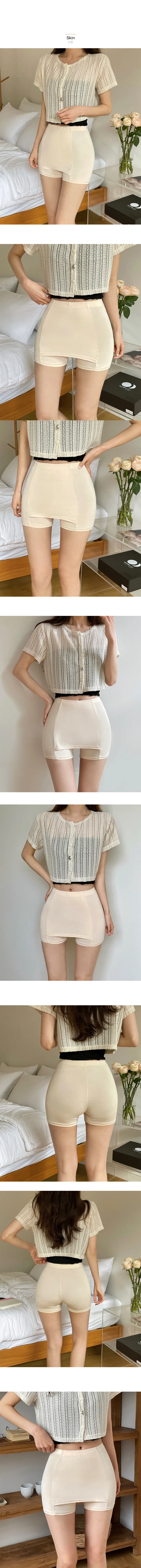 [당일출고✨Y존커버] 원피스or스커트 필수 ! Y존 커버 3부 속바지 상세 이미지 4