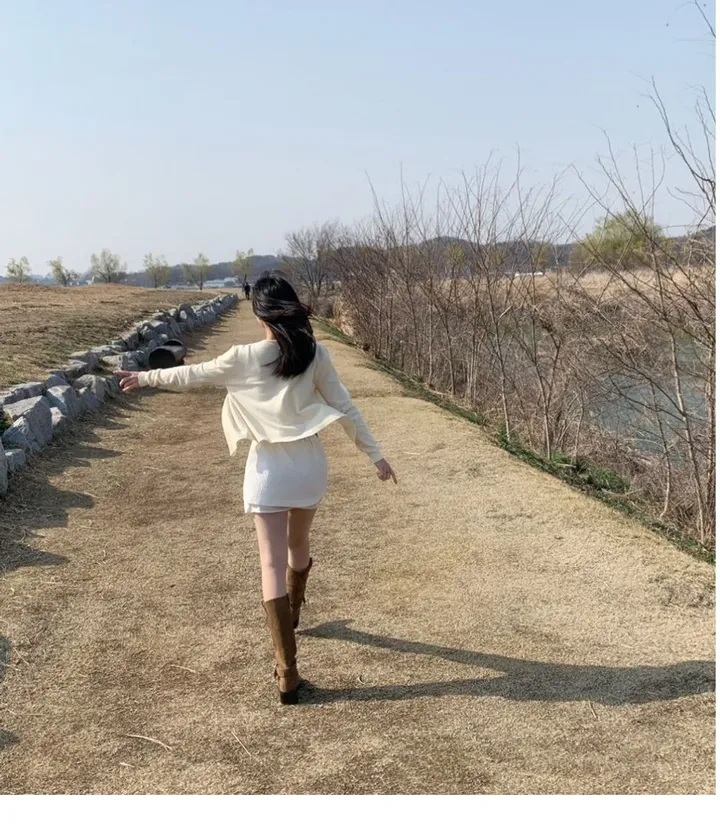 [리뷰극찬❤️/부드러움🔥👍/기본핏]  러프 브이넥 극세사 가디건 상세 이미지 35