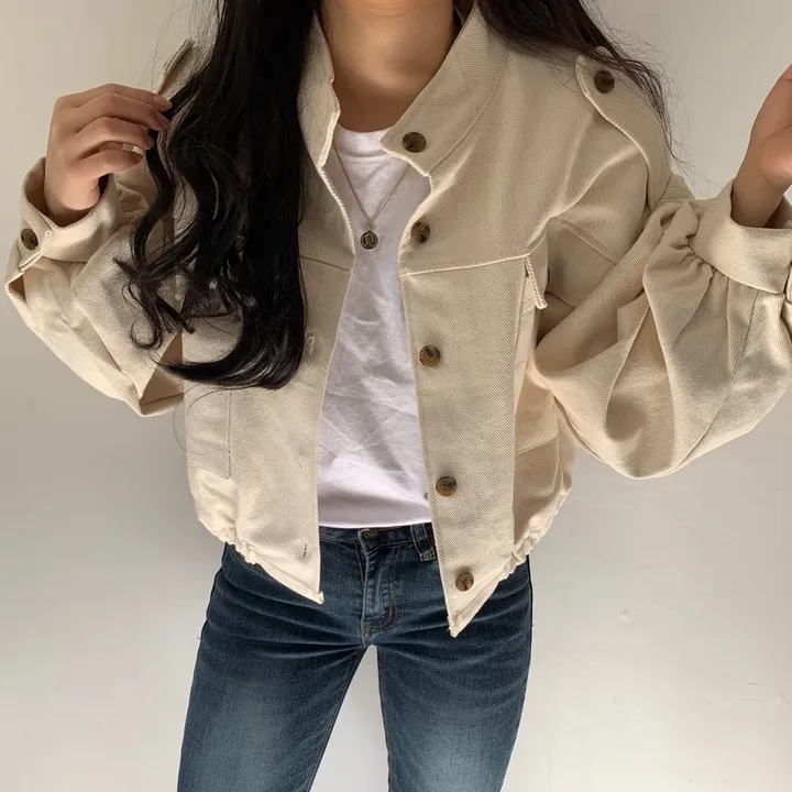 [ 핵이쁨주의] 빈티지 크롭 자켓, 야상 상세 이미지 20