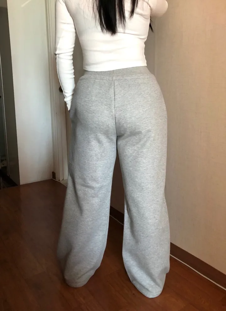 (골넓핏❤️‍🔥/~2XL/2col)코르셋 골반뽕 밴딩 와이드 트레이닝팬츠 상세 이미지 40