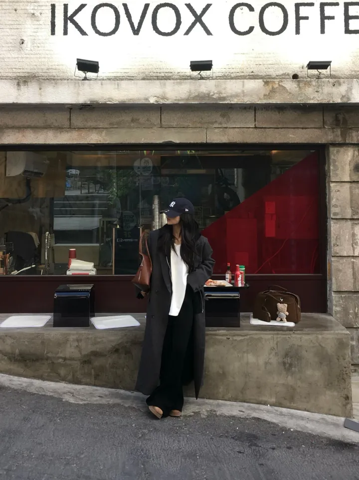 맥시 오버 롱코트 (2colors) 상세 이미지 3