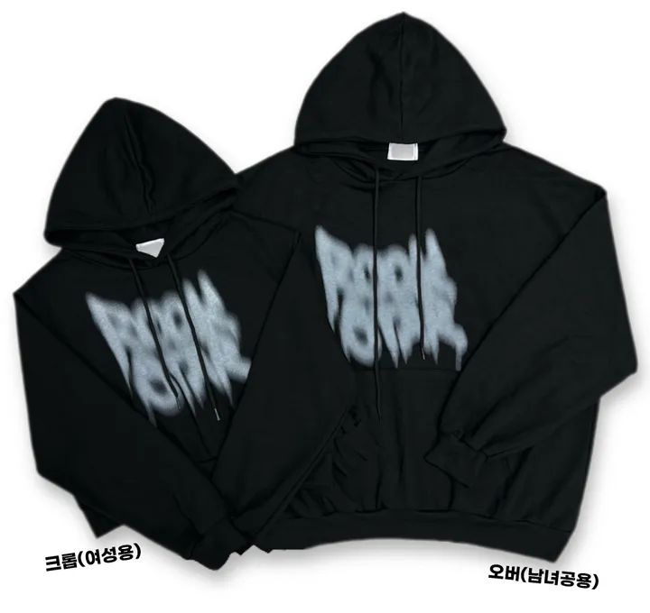 2사이즈/8컬러 커플 후드티 크롭 후드 남녀공용 오버핏 후드티 사이드 스냅 벌룬 팬츠 와이드 스트릿 긴팔 커플티 봄 가을 커플룩 시밀러룩 힙무드 루즈핏 꾸안꾸 트레이닝 세트 락스타 상세 이미지 63