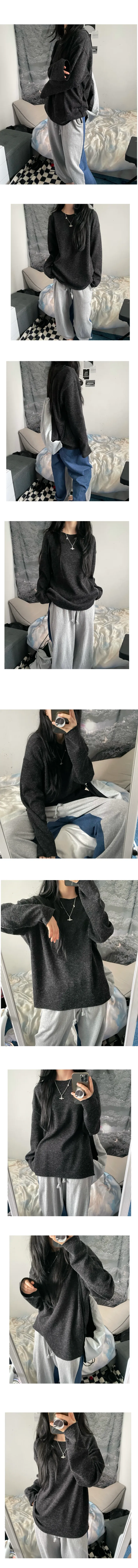 daily round knit T 상세 이미지 5