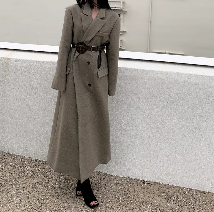 ❤재진행❤시티 맥시 롱 코트 상세 이미지 19