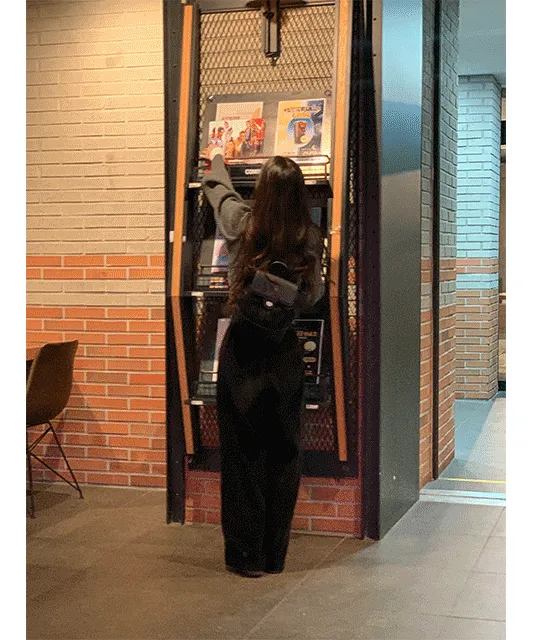 카모마일 #스웨이드 #백팩